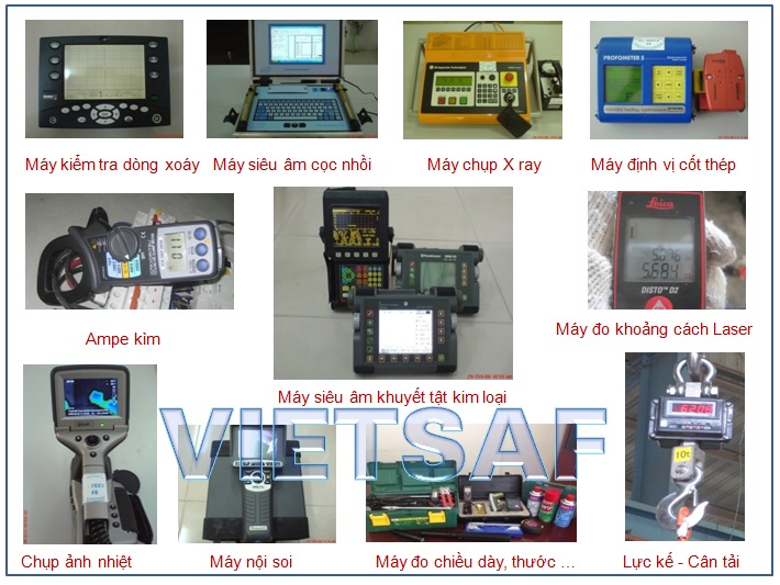 Trang thiết bị phục vụ kiểm định Trang thiết bị kiểm định