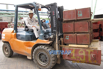 Thử tải, kiểm định xe nâng