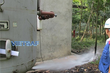 Siêu âm kiểm tra chiều dày bồn LPG