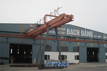 Kiểm định, thử tải bán cổng trục Kiểm định bán cổng trục