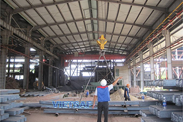 Kiểm định, thử tải cầu trục 10T tại Thái Nguyên Kiểm định cầu trục 10T