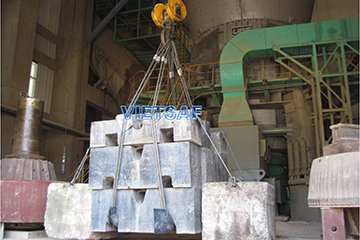 Kiểm định, thử tải cầu trục 50T tại xi măng Nghi Sơn Kiểm định cầu trục 50T