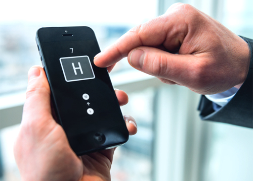 Cách bấm thang máy thời hiện đại