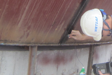 Siêu âm mối hàn kết cấu thép