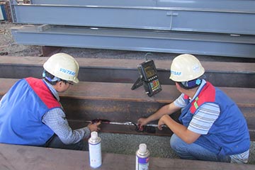 Siêu âm mối hàn kết hợp với thử thẩm thấu