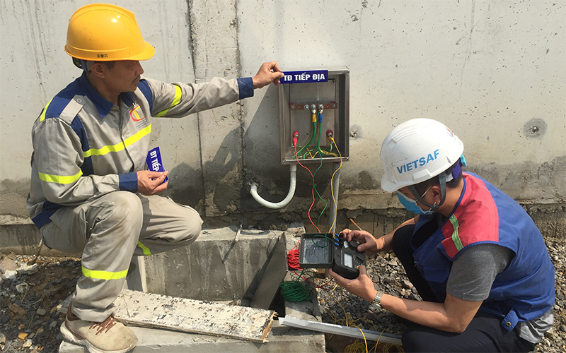 Đo tiếp địa tủ điện trước khi đưa vào sử dụng